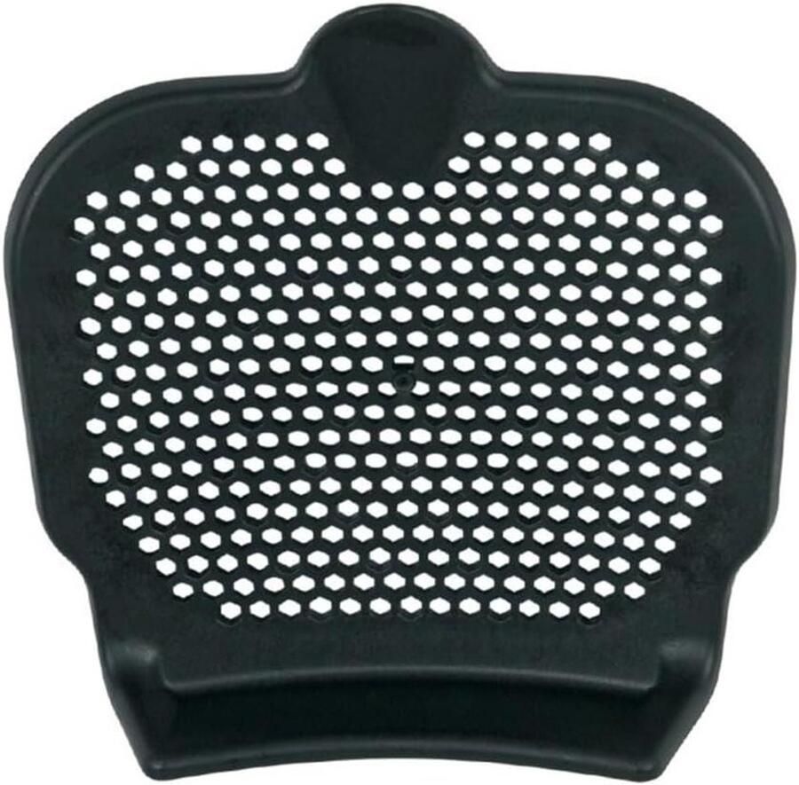 Filterrooster Friteuse Mandje Frituurmand Onderdeel Vervangen Vaatwasmachinebestendig 91x93x25 mm Grijs Zwart