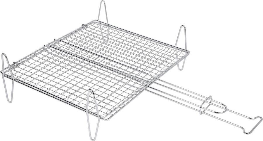 FISH GRILL RACK 30 X 35 CM Staal 35x59x17 5 cm