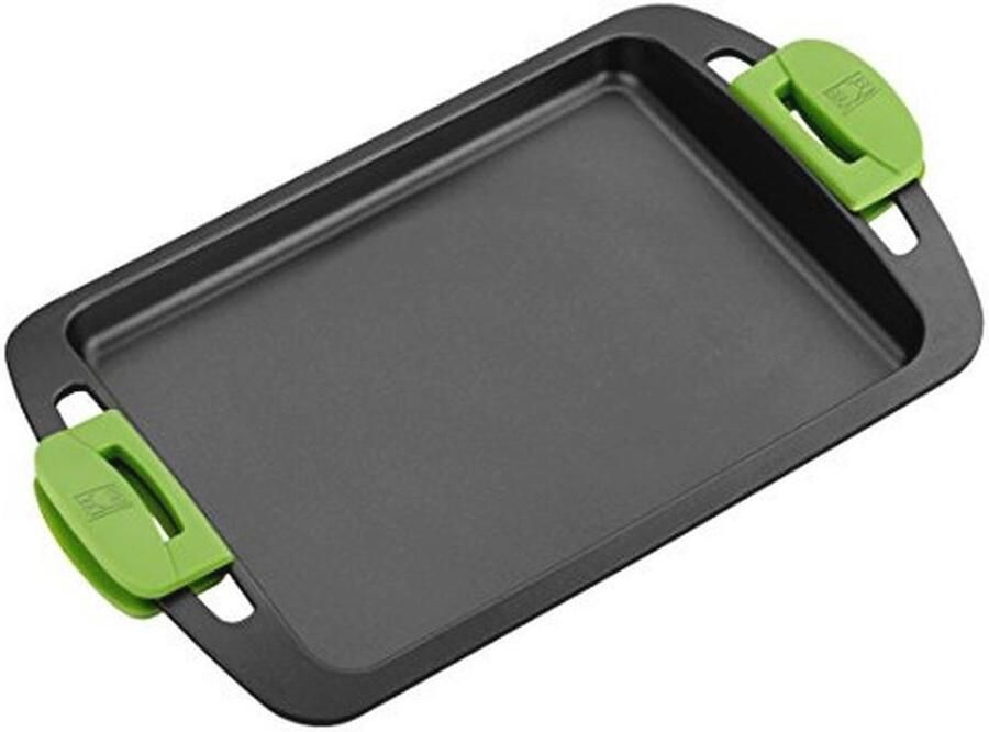 Flat Grill Pan Gietaluminium voor Inductie en Alle Kookplaten