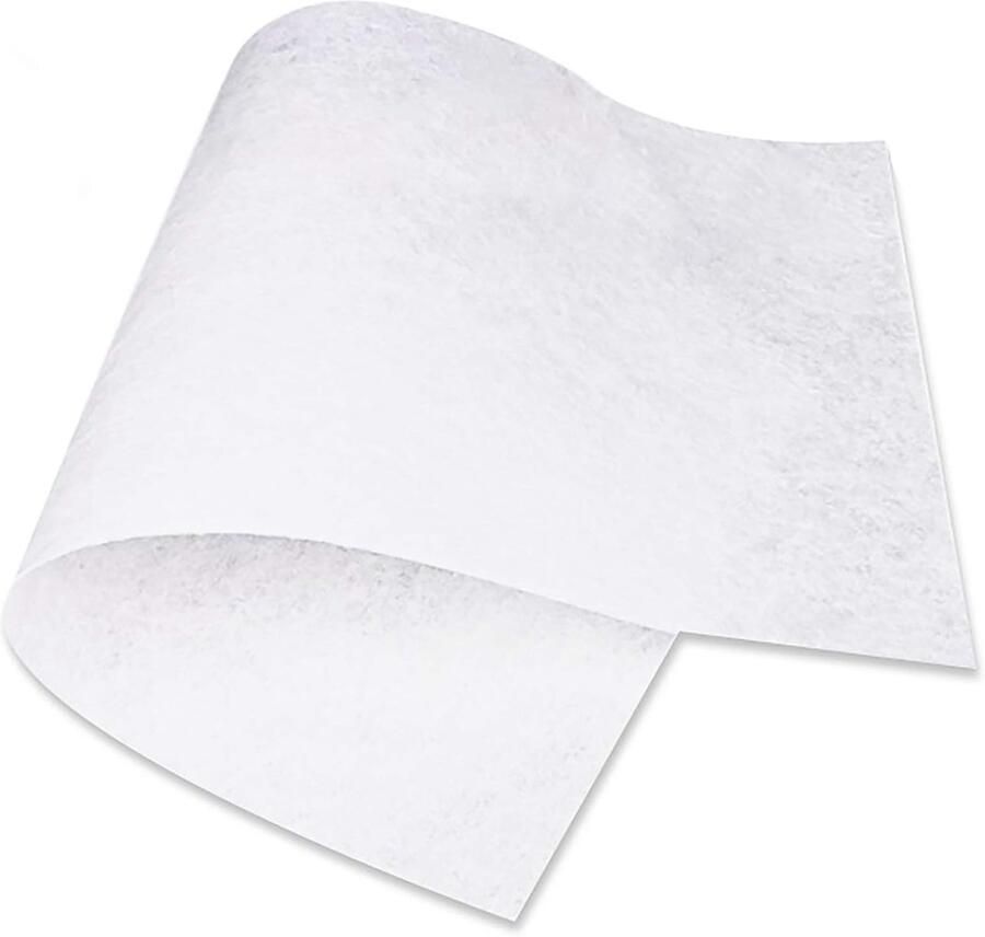 Flat Vetfilter voor Afzuigkappen Snijdbaar en Geschikt voor de Meeste Modellen 24 Stuks 43 x 45 cm Ideaal voor Vet- en Geurabsorptie