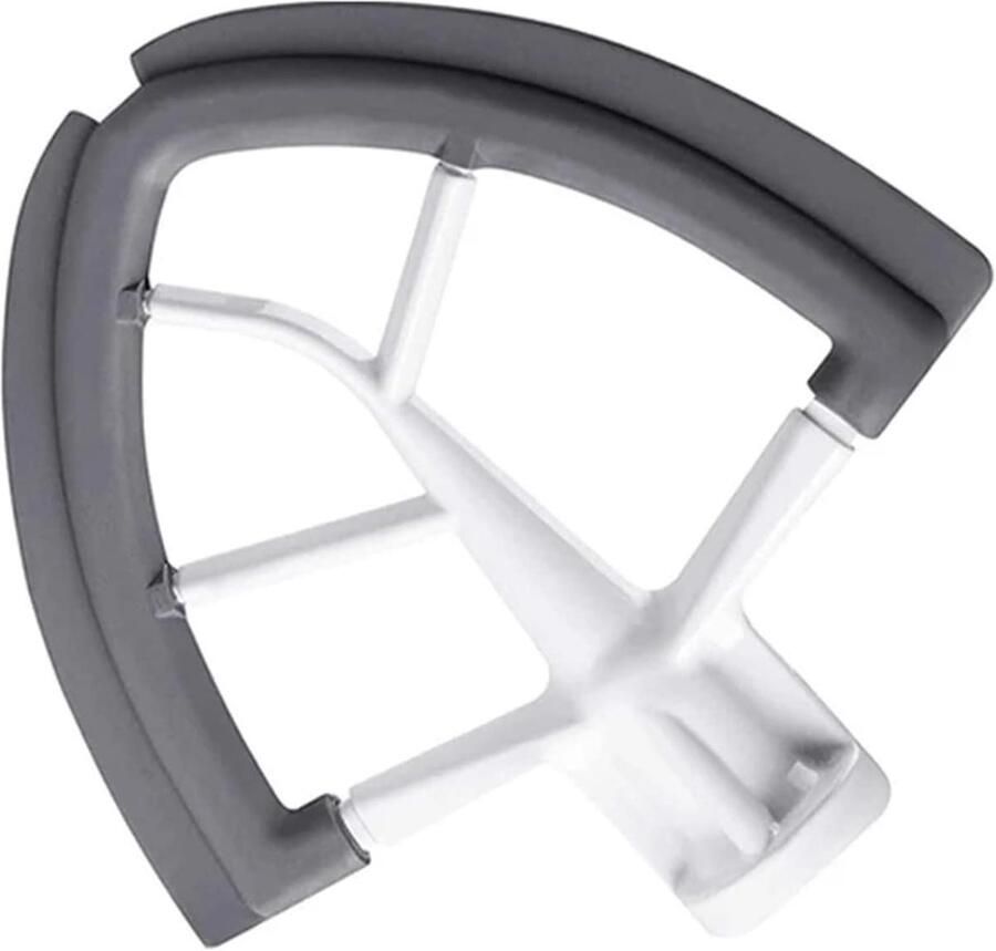 Flexi Roerder Randklopper Keukenmachine Klopper Deeg Kneden Roestvrij Staal 1x1x1 cm Zilver - Foto 1