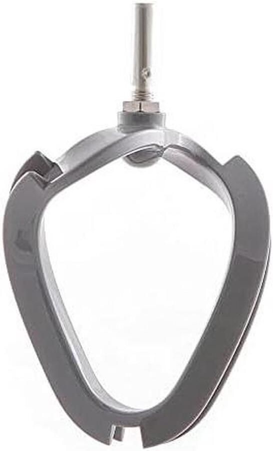 Flexi-roerelement Keukenmachine accessoire Beslag mengen Flexibele rand 1 stuk Grijs