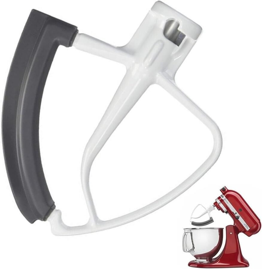 Flexibele Platen Mixer met Siliconen Randen voor Keuken Mixers Ideaal Keukenaccessoire voor Efficiente Mengtoepassingen