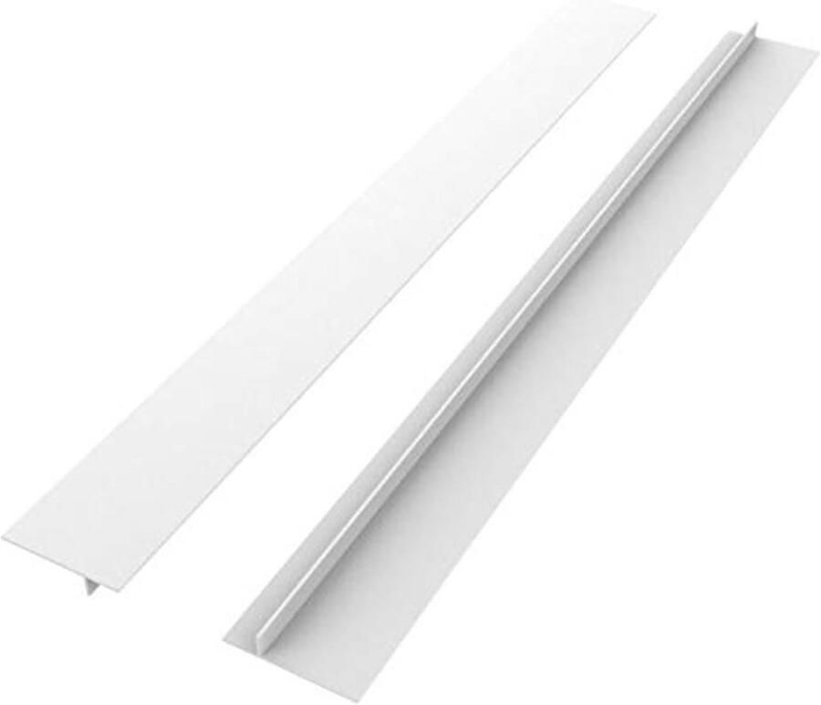 Flexibele Siliconen Afdichtingsstrips voor Kookplaat en Aanrecht (2 stuks)