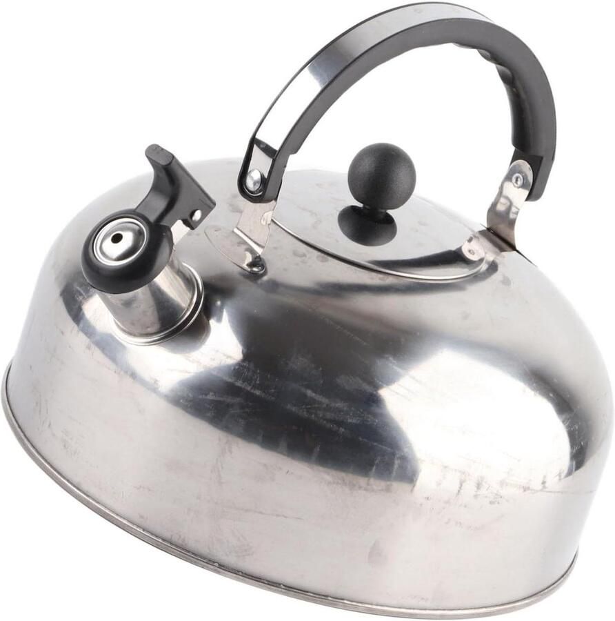 Fluitende Theeketel Waterkoker Kookpan Water Koken Snelle Verwarming 3L Zilver