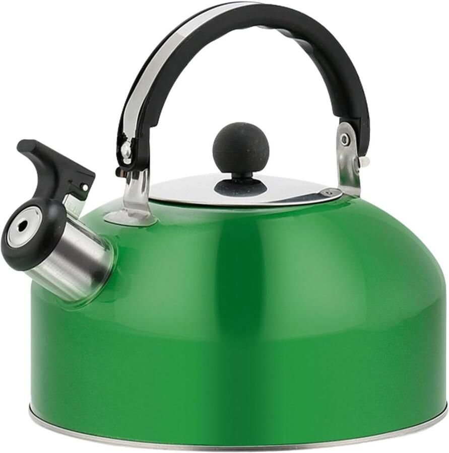 Fluitende theeketel Waterkoker Water koken Functionele fluittuit 1.8 liter Lichtgroen