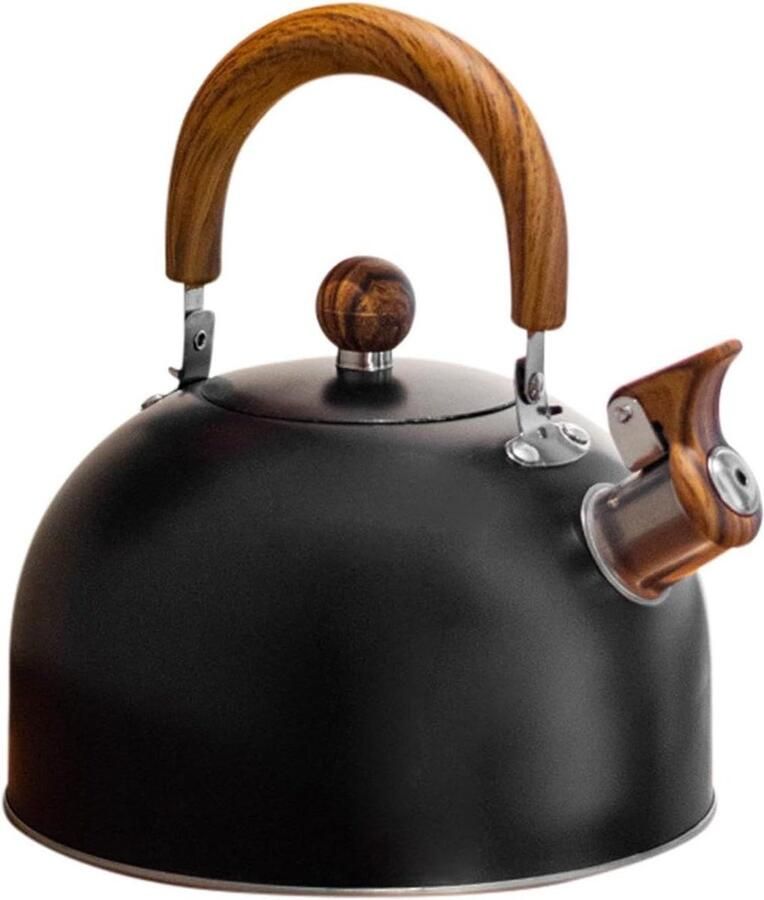 Fluitende Waterketel Theeketel RVS Water Koken Luid Kookalarm 3 Liter Zilver