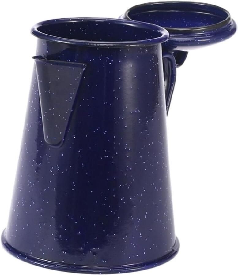 Fluitende Waterkoker Theepot Emaille Thee Zetten Duurzaam Emaille 1.2 Liter Blauw