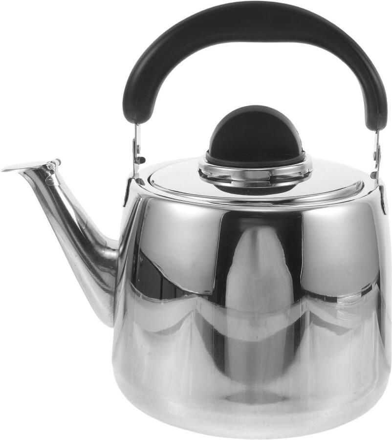 Fluitende Waterkoker Theepot Fornuis Water Koken Efficiënte Warmteverdeling 42 Liter Zilver