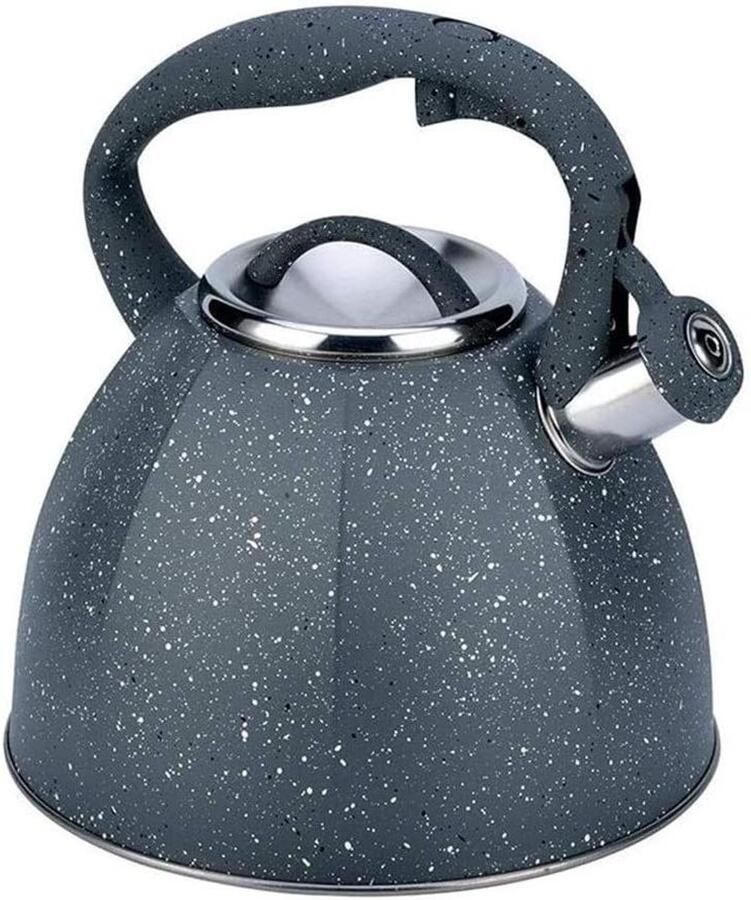 Fluitende Waterkoker Theepot Kookplaat Water Koken Roestvrij Staal 37 Liter Beige