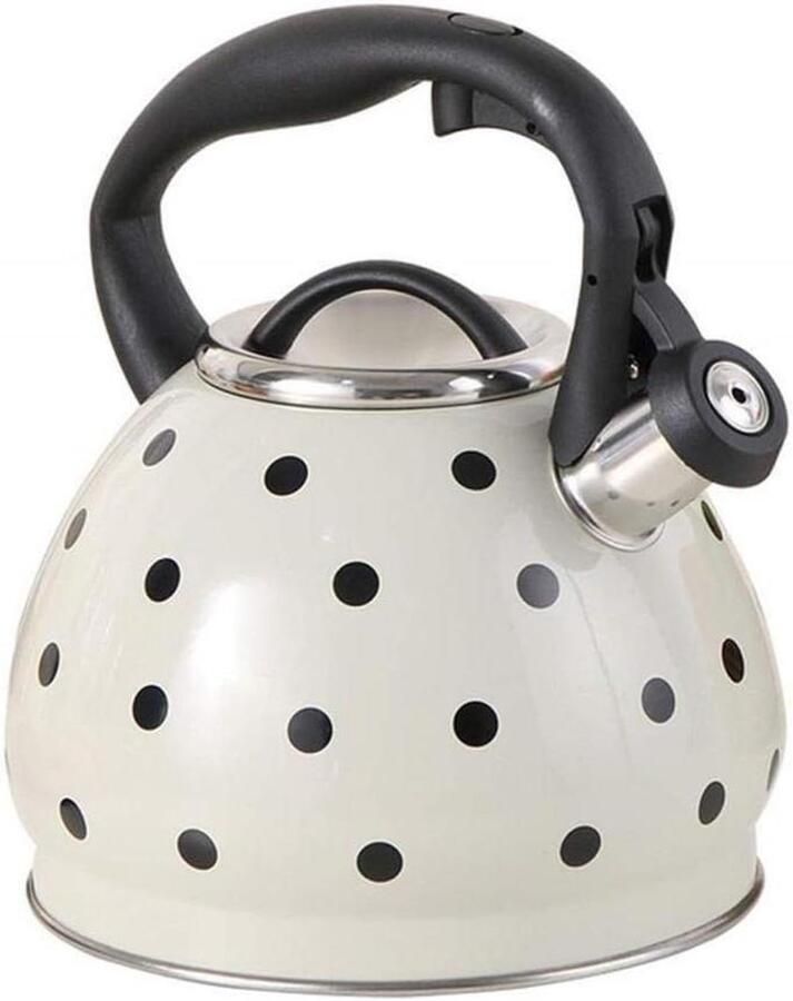 Fluitende Waterkoker Theepot RVS Heet Water Maken Ergonomische Handgreep 3L Capaciteit Rood