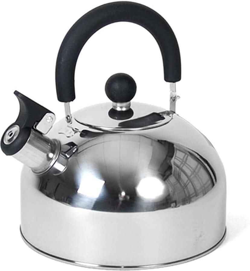 Fluitketel 2 5 liter Waterkoker Fluitketels Theepot Roestvrijstaal 21.50x19.50x21.50cm