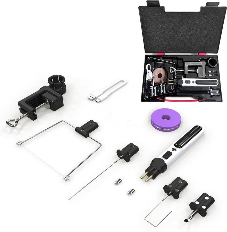 Foam Cutter elektrisch 5-in-1 draadloos veelzijdige snij- en graveertool ideaal voor hobbyprojecten ShopVlot