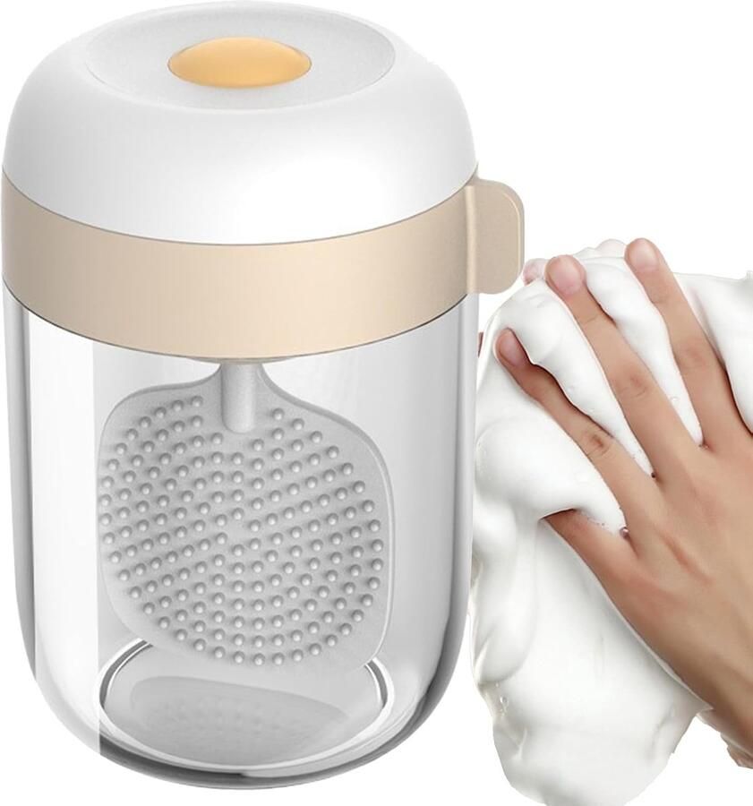 Foam Maker Schuim Dispenser Gezichtsreiniging Efficiënte Schuimie 500ml Capaciteit Wit