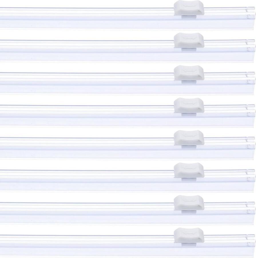 Folie Snijder Keuken Organizer Voedsel Verpakken Dubbelzijdig Snijden 43 cm Lang Wit