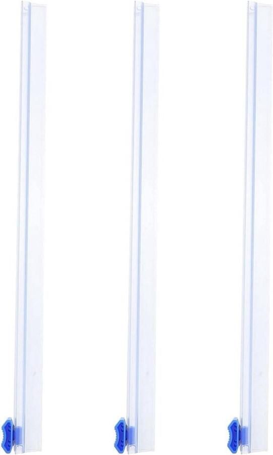 Folie Snijmachine Keukenrolhouder Snijder Voedsel Verpakken Schuifmes Mechanisme 275 cm Blauw