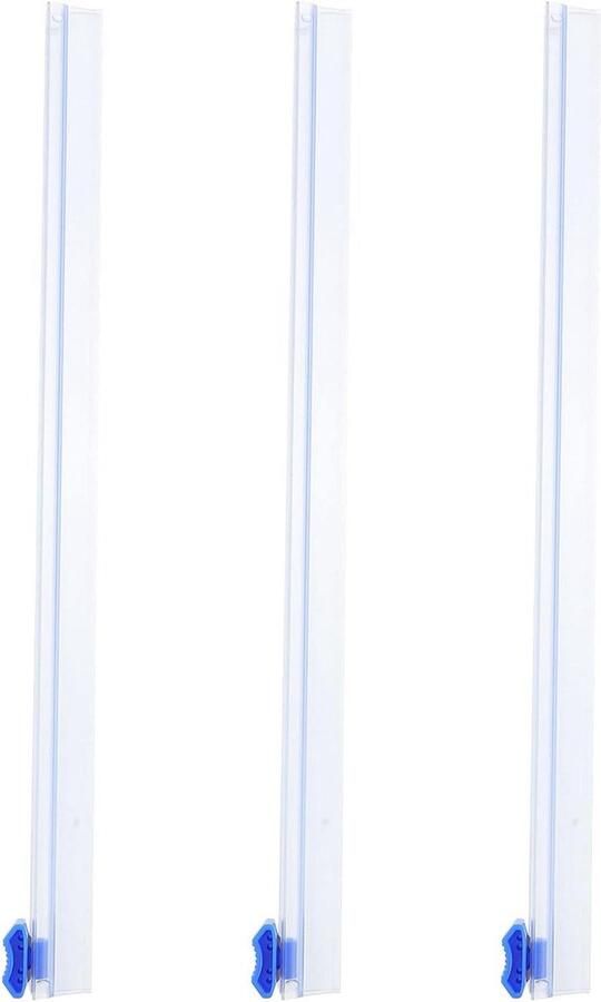 Folie Snijmachine Keukenrolhouder Snijder Voedsel Verpakken Schuifmes Mechanisme 275 cm Blauw
