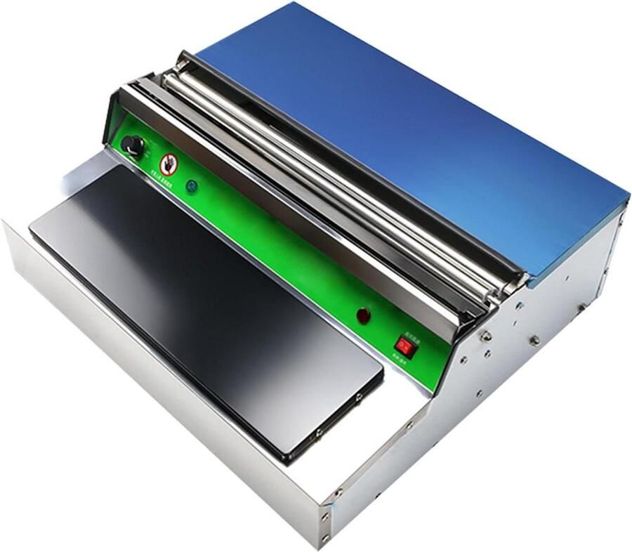 Folie Verpakkingsmachine Plasticfolie Snijder Voedsel Verpakken Hoge Temperatuur Snijden 45 cm Zilver
