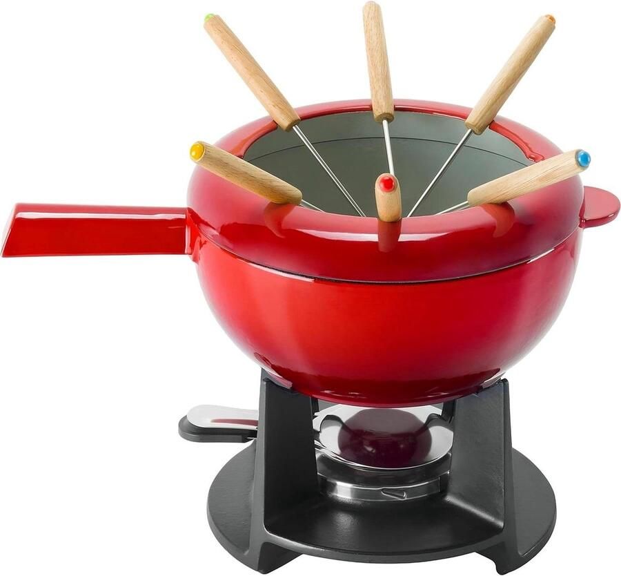 Fondue Set Fondueset Kaas Vlees Gezellig Tafelen Voor Alle Vuurbronnen 20 cm