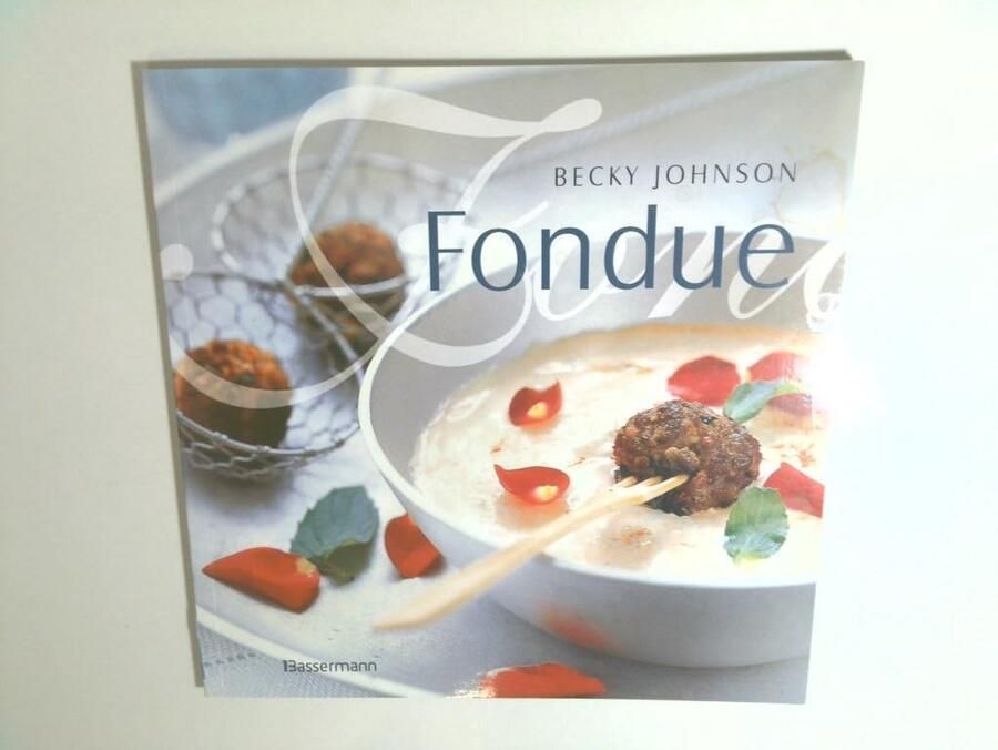 Fondue Set met Kleurrijke Fondueschepjes en Receptenboek
