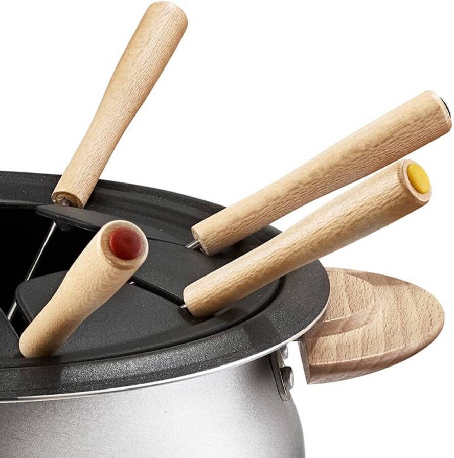 Fondue Set voor Kaas Vlees en Chocolade Perfect voor Winteravonden