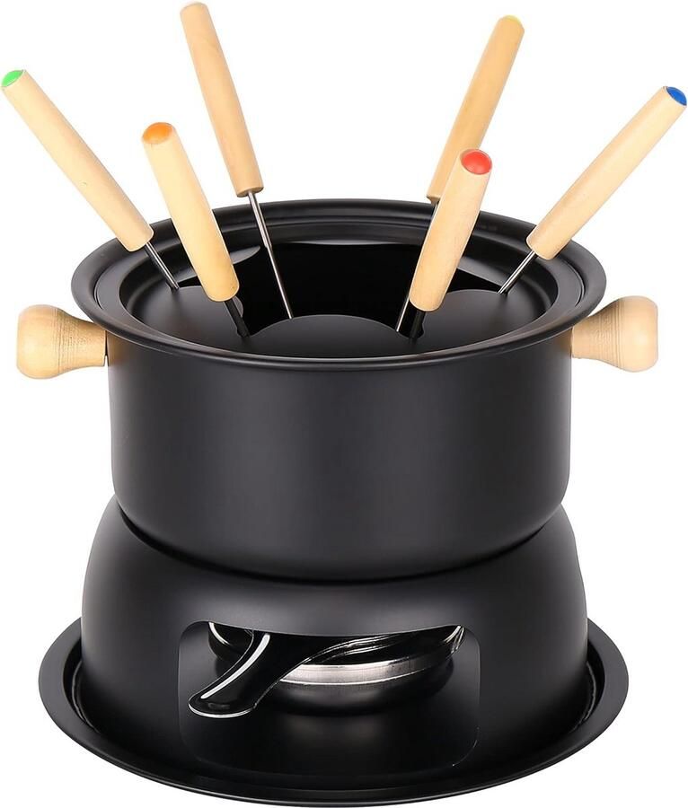 Fondueset Fondue Fondueset elektrisch Fonduepan