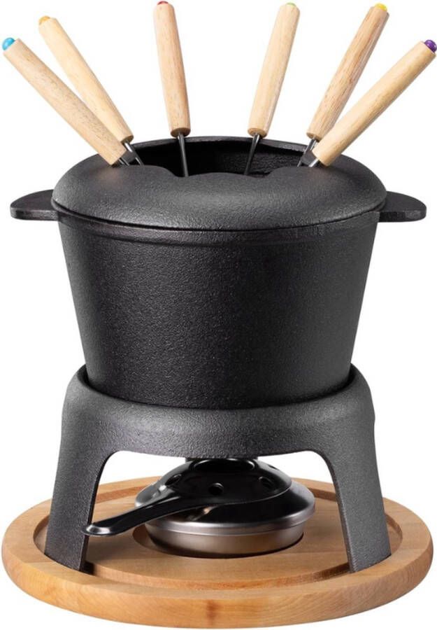 Fondueset Fondue Kaasfondueset Vleesfondueset Roestvrijstalen Fondueset Gietijzer