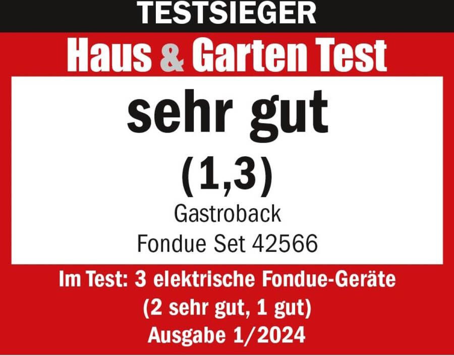 Fondueset met Draaiplateau en 8 Roestvrijstalen Sauscontainers Traploos Instelbaar van 40°C tot 190°C 1000 Watt