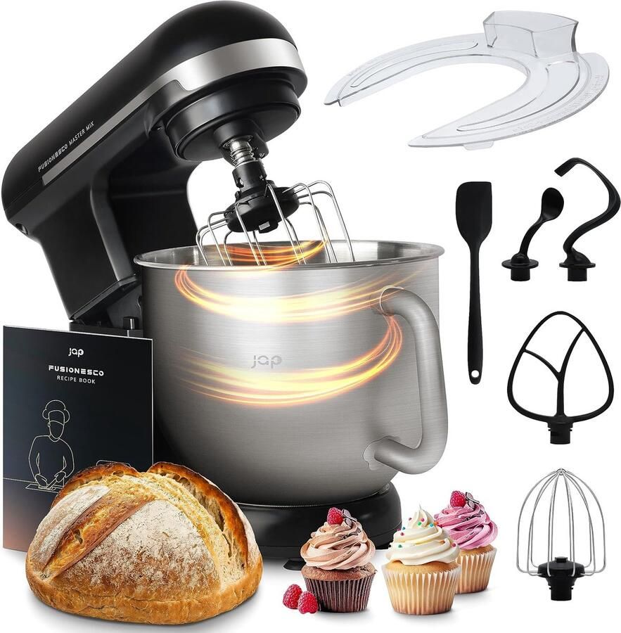 Foodprocessor 5.7L Aluminium 6 snelheden Voor eenvoudig mixen SnelShoppen