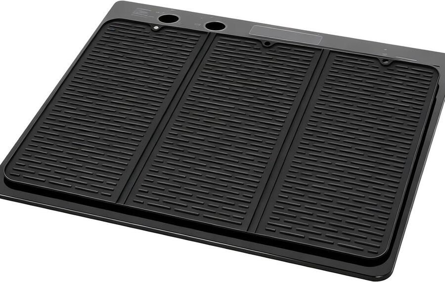Fornuis Afdekking Werkblad Beschermer Keuken Organisatie Hittebestendig Tot 200°C 50x25x25 cm Zwart