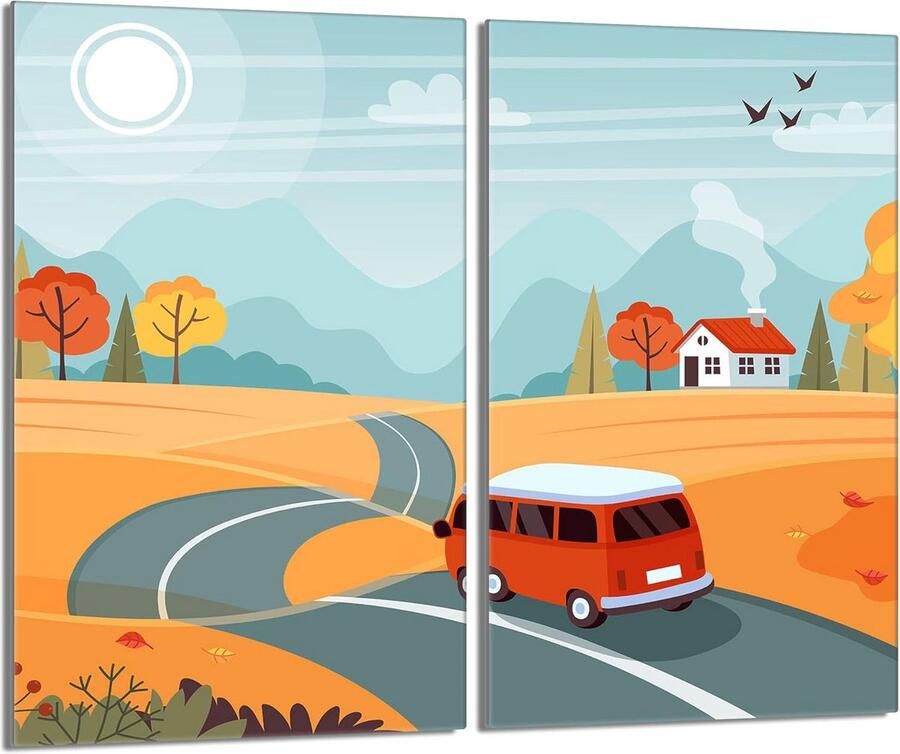 Fornuis afdekplaat afdekking keramische kookplaat afdekplaat snijplank 2-delig 30x52 inductie spatbescherming glasplaat keramische kookplaat bescherming kookplaat snijplank AUTO