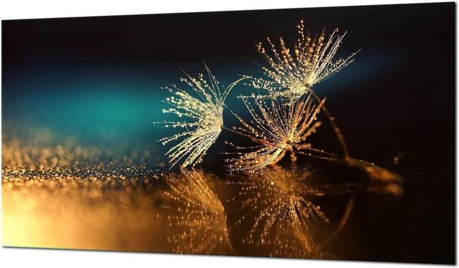 Fornuis Afdekplaat Glas Kookplaatbeschermer Werkblad Extra Werkruimte Creëren Gehard Glas Krasvast 90 x 52 cm Bloemenprint