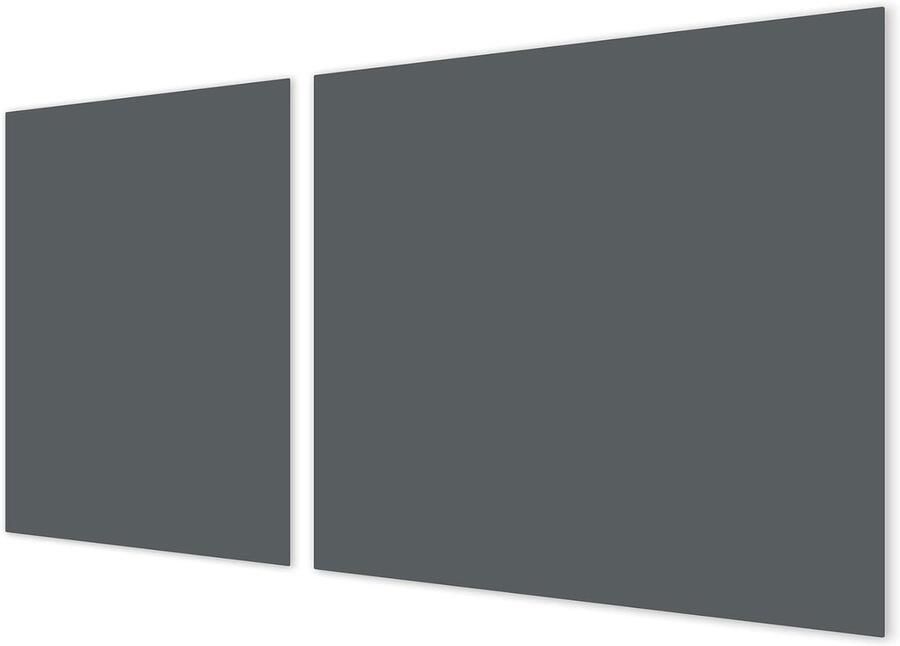 Fornuis Afdekplaat Keramische Kookplaat Beschermer Werkblad Vergroten 5-in-1 Multifunctioneel 70x52 cm Grijs