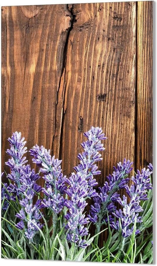 Fornuis Afdekplaat Kookplaat Beschermer Keuken Beschermen Gehard Glas 30 x 52 cm Lavendel