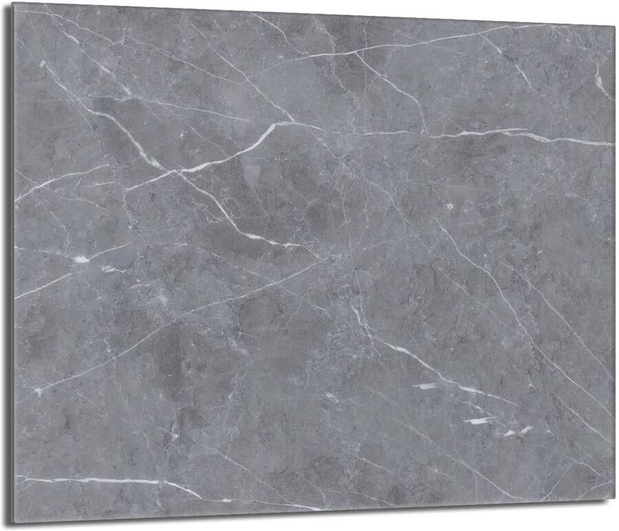 Fornuis afdekplaat Kookplaat beschermer Keuken organiseren Gehard glas 60x52 cm Marmer