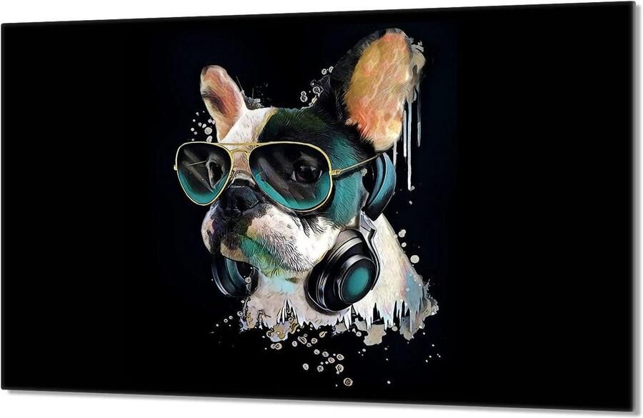 Fornuis afdekplaat Kookplaat beschermer Keuken organiseren Gehard glas 80x52 cm Veelkleurig