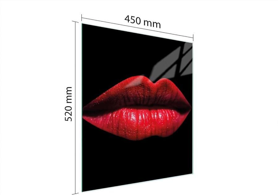 Fornuis Afdekplaat Kookplaat Beschermer Keuken Werkblad Gehard Glas 45 x 52 cm Zwart