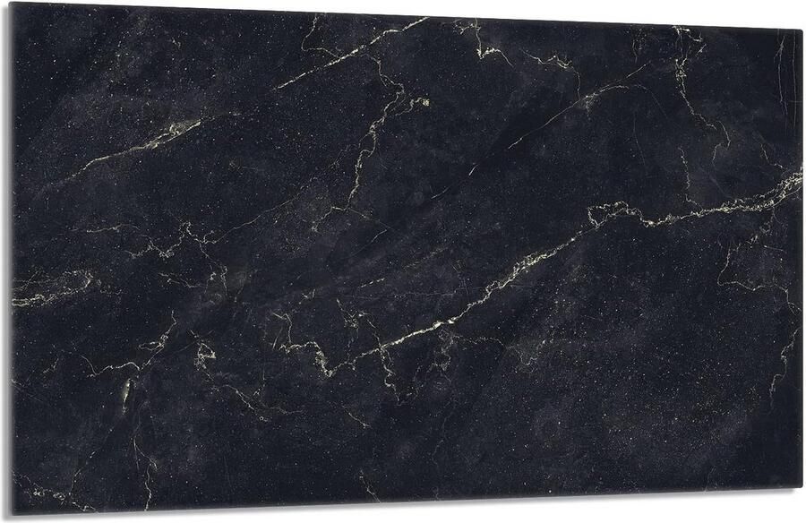 Fornuis Afdekplaat Kookplaat Beschermer Keuken Werkblad Gehard Glas 80x52 cm Marmer