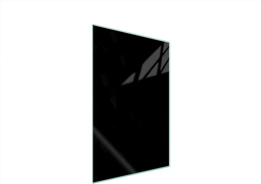 Fornuis Afdekplaat Kookplaat Beschermer Keuken Werkruimte Gehard Glas 35 x 52 cm Zwart