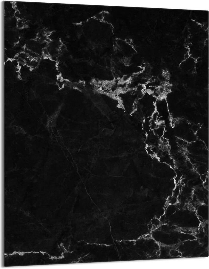 Fornuis Afdekplaat Kookplaat Beschermer Keuken Werkruimte Gehard Glas 40 x 52 cm Marmer - Foto 1