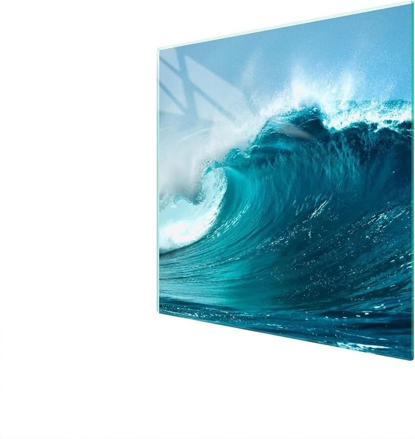 Fornuis Afdekplaat Kookplaat Beschermer Keuken Werkruimte Gehard Glas 50 x 52 cm GOLF