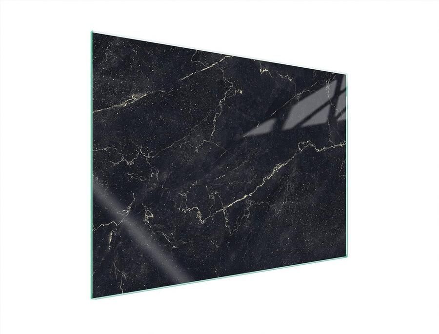 Fornuis Afdekplaat Kookplaat Beschermer Keuken Werkruimte Gehard Glas 70 x 52 cm Marmer Look