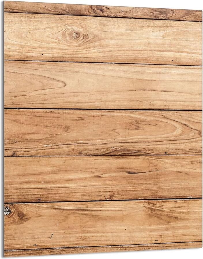 Fornuis afdekplaat Kookplaat beschermer Keukenblad vergroten Gehard glas 40 x 52 cm Hout design