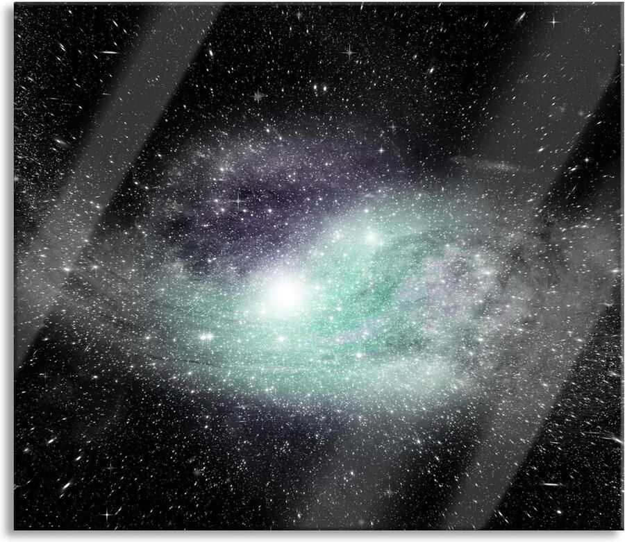 Fornuis Afdekplaat Spatbescherming Glas Keuken Beschermen Individuele Keuken Decoratie 60 x 52 cm Sterrenstof Galaxie