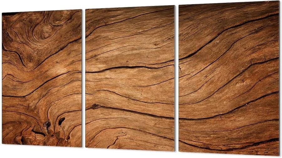 Fornuis Afdekplaten Kookplaat Beschermers Keuken Beschermen Gehard Glas 30 x 52 cm Hout