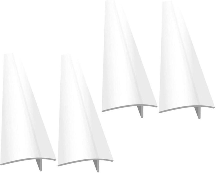 Fornuis Afdichtstrip Aanrecht Vuller Schoon Kookgedeelte Hittebestendig Siliconen 53.5x5.6CM Wit