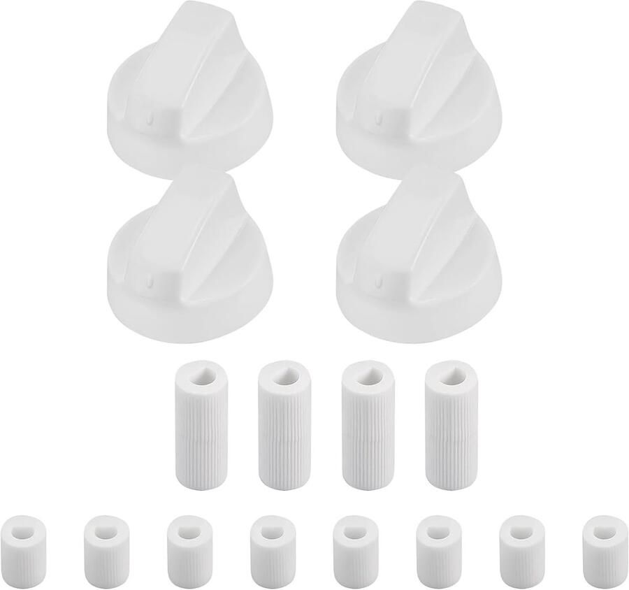 Fornuis Bedieningsknoppen Kookplaat Schakelaars Keuken Upgrade Universele Pasvorm 4-Stuks Set