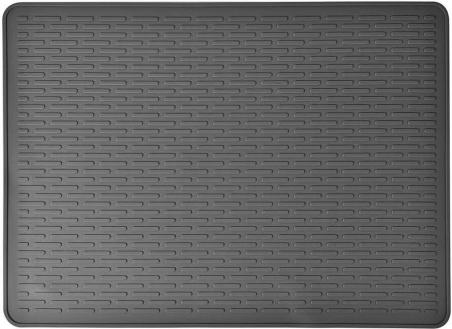 Fornuis Beschermer Kookplaat Mat Keuken Beschermen Hittebestendig Siliconen 71x51 cm Grijs