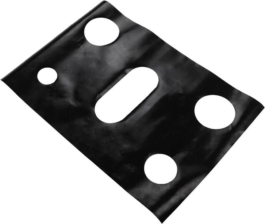 Fornuis Beschermers Kookplaat Mat Koken Schoonhouden Hittebestendig Glasvezel 62 x 41 cm Zwart