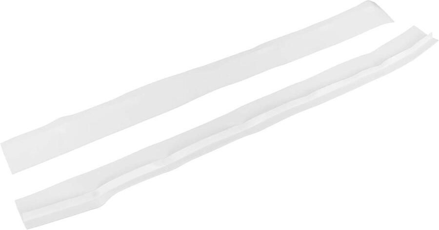 Fornuis Covers Aanrecht Vulmiddel Voorkom Vuil Antislip Siliconen 2 Stuks 21 Inch Wit